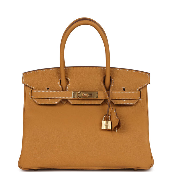 Hermes Birkin 30 Naturel Sable Togo Gold Hardware – Accessorio premium elegante