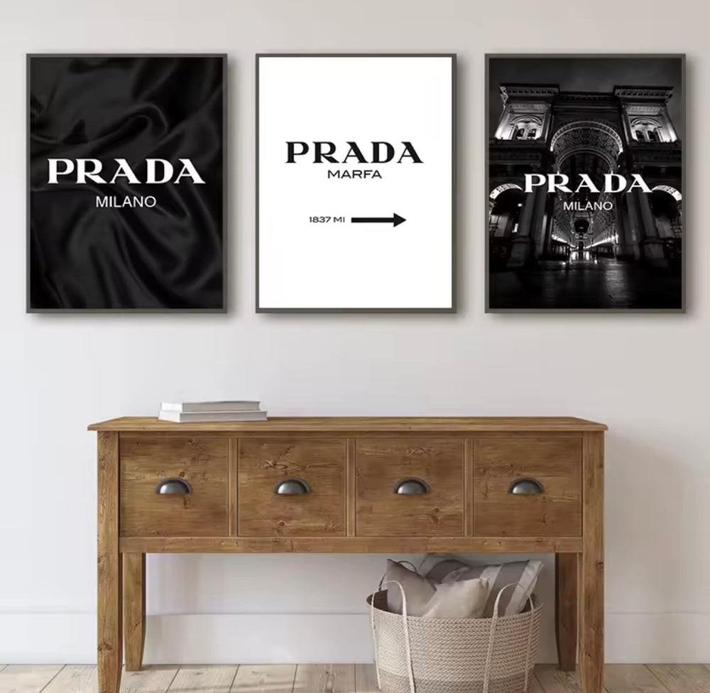 Pr*da Milan Canvas – Accessorio premium elegante