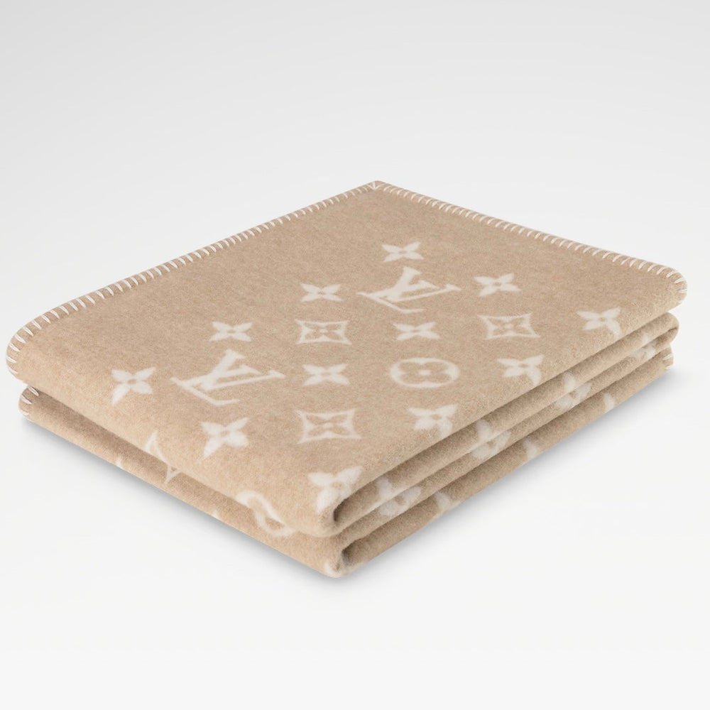PLAID MONOGRAM BEIGE – Accessorio premium elegante