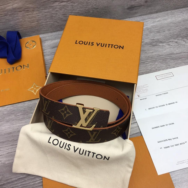LV CINTURA LV INITIALES 30 MM REVERSIBILE – Accessorio premium elegante
