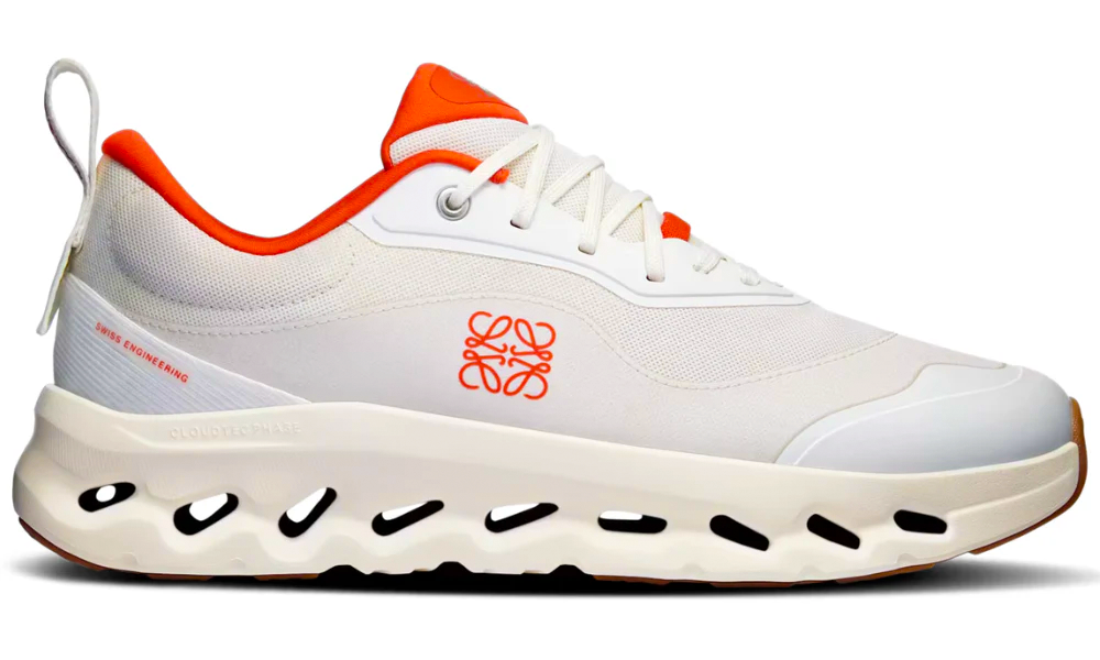 On Cloudtilt Loewe 2 'White | Orange' – Accessorio premium elegante