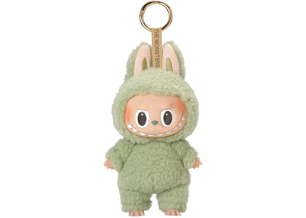 Pop Mart Labubu The Monsters Tasty Macarons Green Grape Vinyl Plush Pendant – Accessorio premium elegante