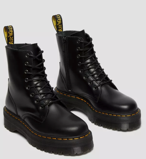 STIVALI PLATFORM JADON IN PELLE SMOOTH 3 COLORI – Accessorio premium elegante