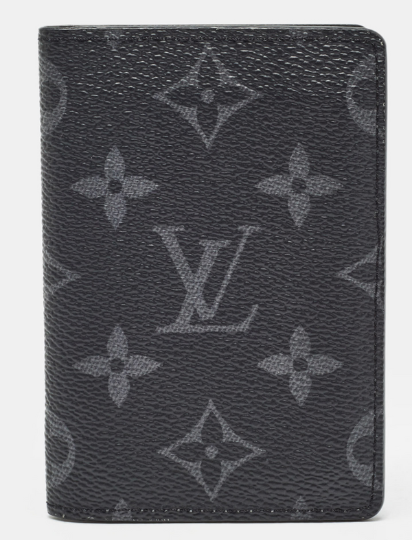 LV Wallet Brazza Monogram Eclipse Black – Accessorio premium elegante