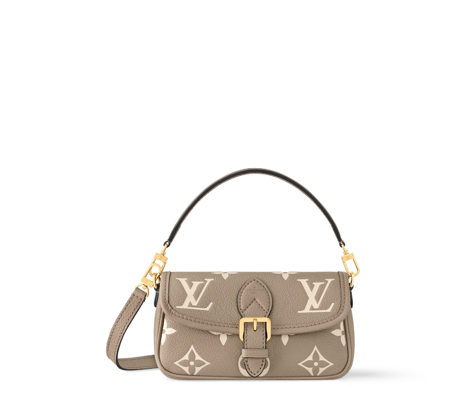 Nano Diane - Bicolor Monogram Empreinte Leather M83300 – Accessorio premium elegante