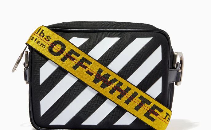 Industrial Crossbody Bag in Nylon & Leather – Accessorio premium elegante