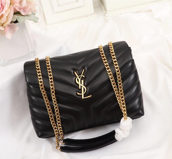 YSL BORSA LOULOU SMALL IN PELLE TRAPUNTATA "Y" – Accessorio premium elegante