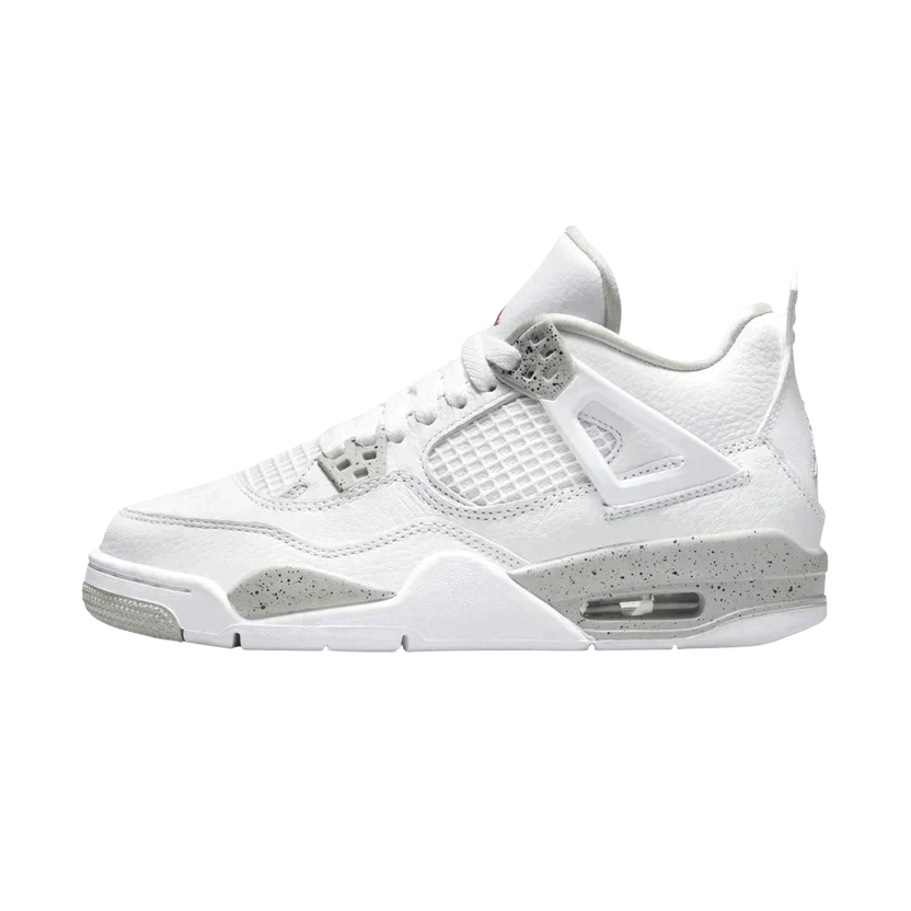 Air Jordan 4 Retro GS 'White Oreo' – Accessorio premium elegante