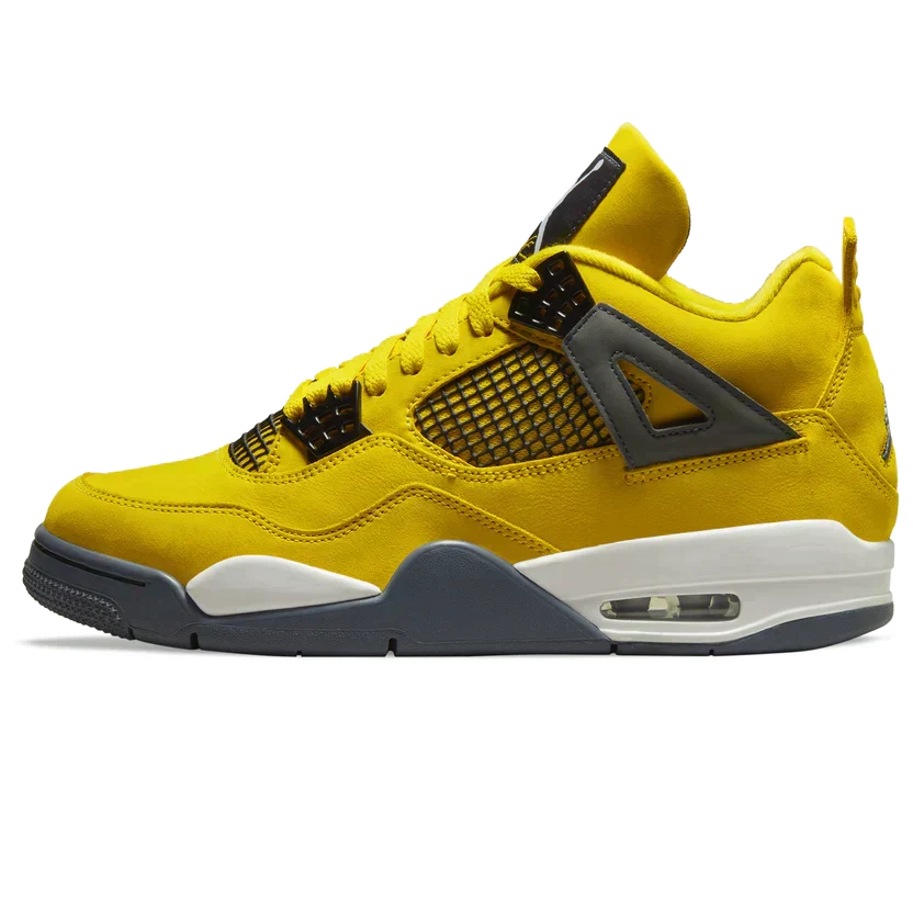 Air Jordan 4 Retro 'Lightning' 2021 – Accessorio premium elegante