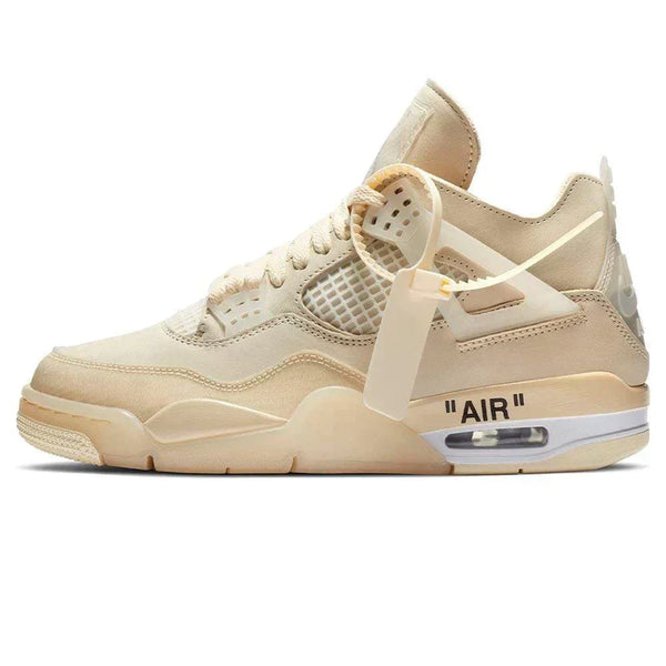 OFF-WHITE x Wmns Air Jordan 4 SP 'Sail' – Accessorio premium elegante