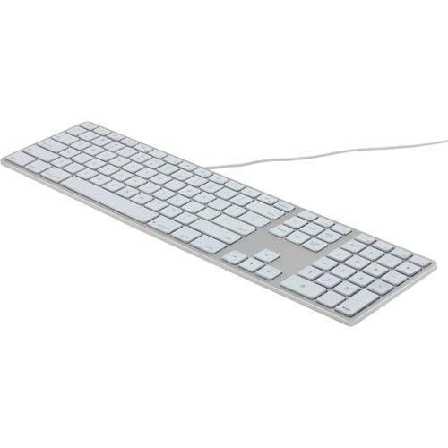 Matias Wired Aluminum Extended Numeric Keyboard for Mac w/ RGB backlighting – Accessorio premium elegante