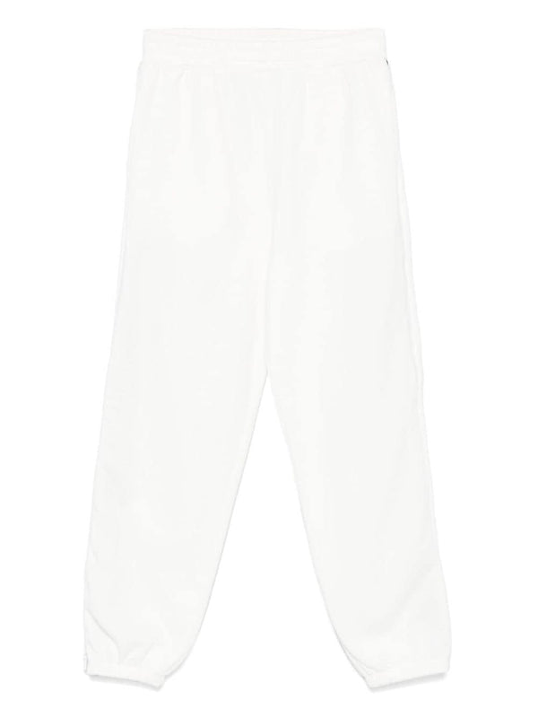 Pantaloni sportivi per bambino Stella McCartney Kids bianco con zip e decorazione sulla manica – Accessorio premium elegante