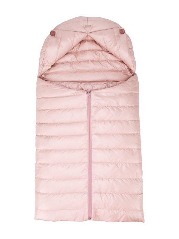 Sacco nanna per neonata Herno Kids rosa imbottito – Accessorio premium elegante