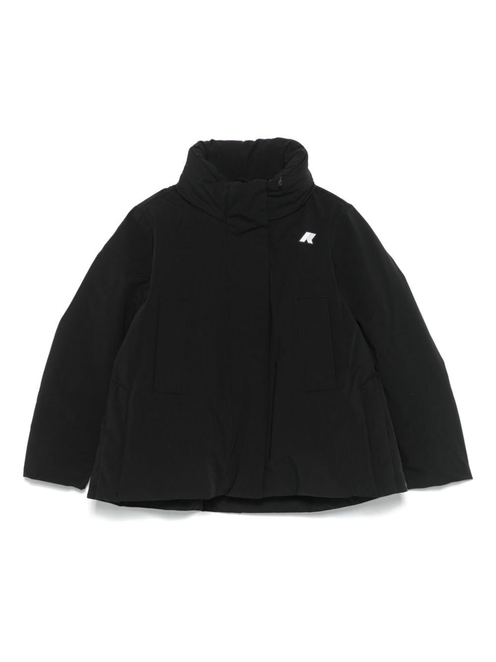 Giubbino P.Marlette St per bambina K-Way Kids nero con design imbottito – Accessorio premium elegante