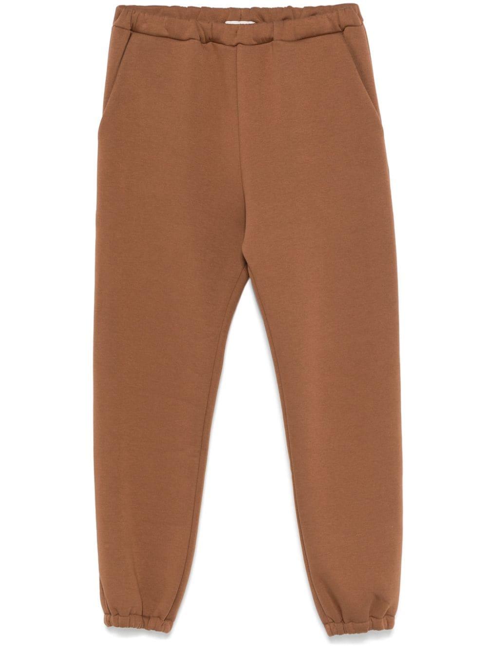 Pantaloni Honey 91 per donna THE M marrone con caviglie elasticizzate – Accessorio premium elegante