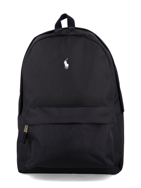 Zaino Polo Pony per bambini Polo Ralph Lauren Kids nero con motivo Polo Pony – Accessorio premium elegante