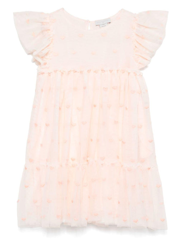 Abito per bambina Stella McCartney Kids rosa in tulle – Accessorio premium elegante