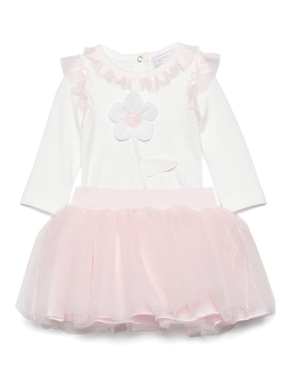 Set con gonna a fiori – Accessorio premium elegante
