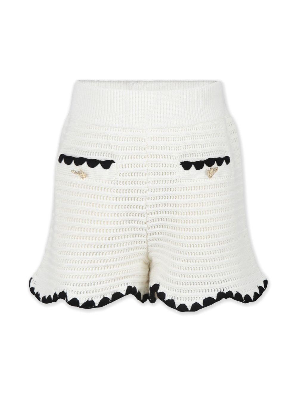 Shorts all'uncinetto – Accessorio premium elegante