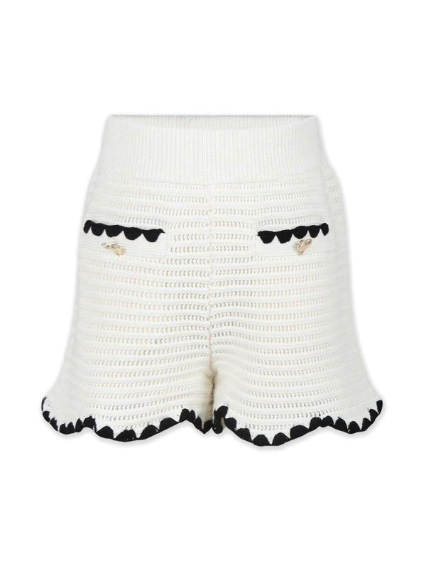 Shorts all'uncinetto – Accessorio premium elegante