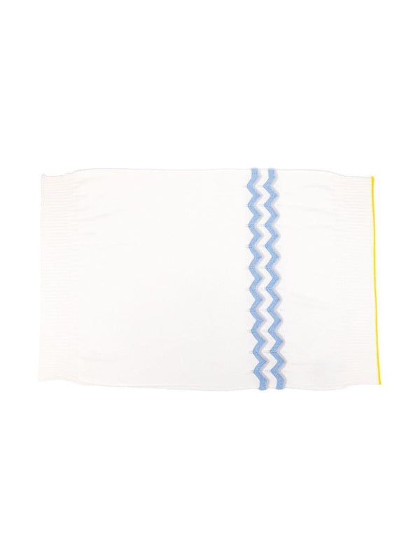 Coperta per neonato Gensami Kids bianco con lavorazione 3D – Accessorio premium elegante
