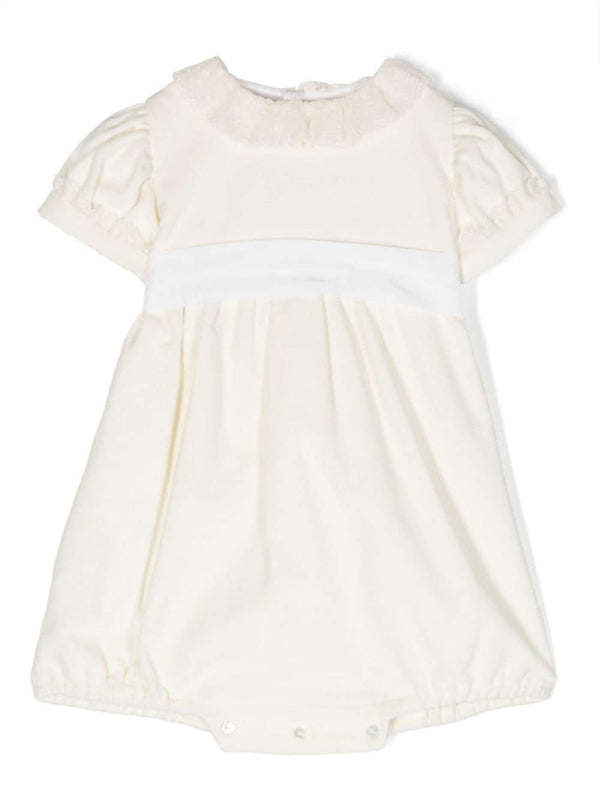 Shorts in velluto con bordi in pizzo – Accessorio premium elegante