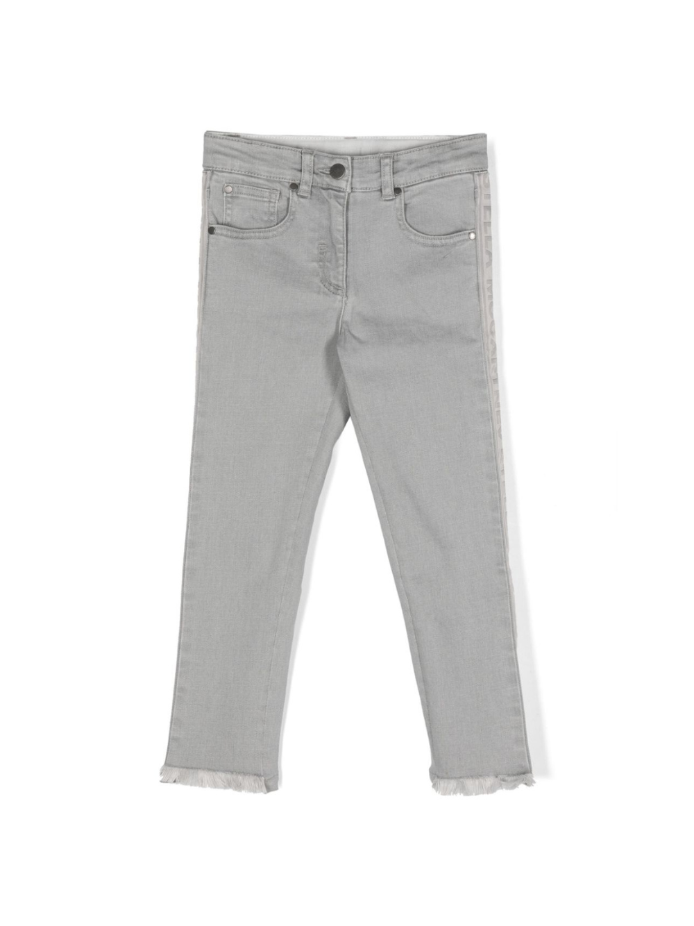 Jeans skinny con decorazione – Accessorio premium elegante