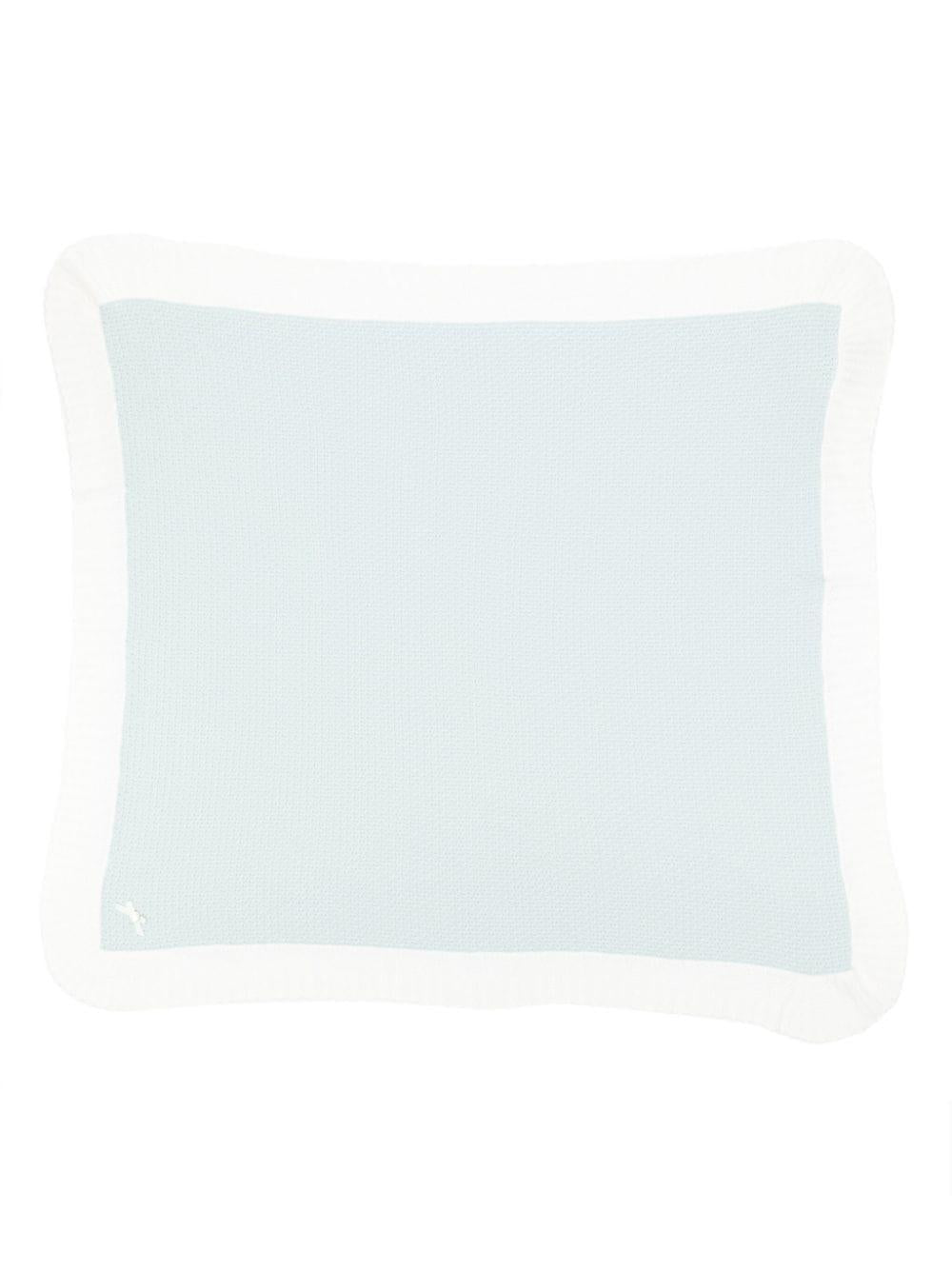 Coperta pesante per neonato Paz Rodriguez bianco con orlo a smerlo – Accessorio premium elegante