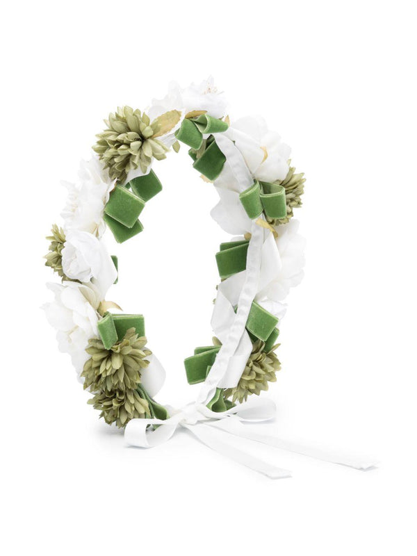 Cerchietto con applicazione a fiori – Accessorio premium elegante