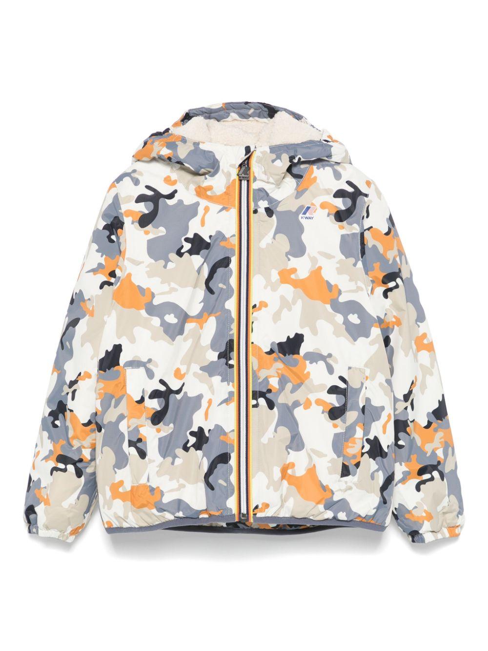 Giubbino per bambino K Way Kids multicolore con design imbottito – Accessorio premium elegante