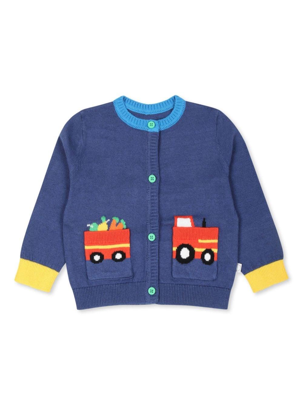 Cardigan con bordo a coste – Accessorio premium elegante