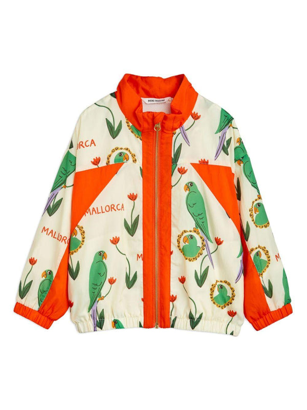 Bomber per bambino Mini Rodini multicolore con logo stampato graficamente – Accessorio premium elegante