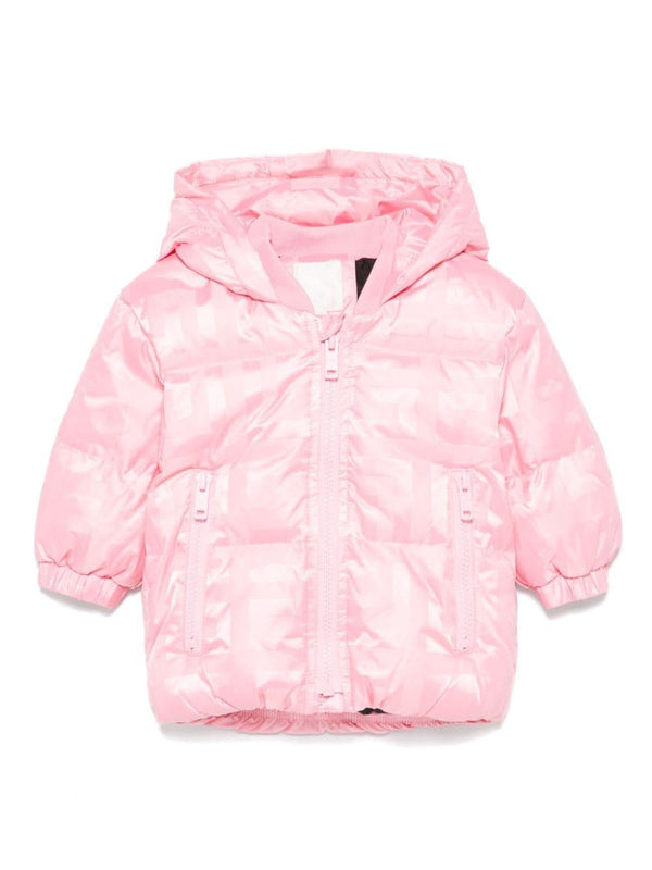 Giubbino per neonata Givenchy Kids rosa con motivo 4G – Accessorio premium elegante