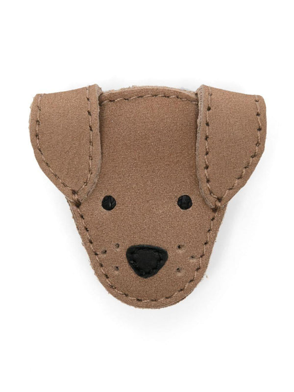 Fermaglio Josy per bambina Donsje marrone con motivo cane – Accessorio premium elegante