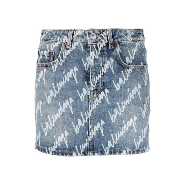 Jupe en Jean Balenciaga – Accessorio premium elegante