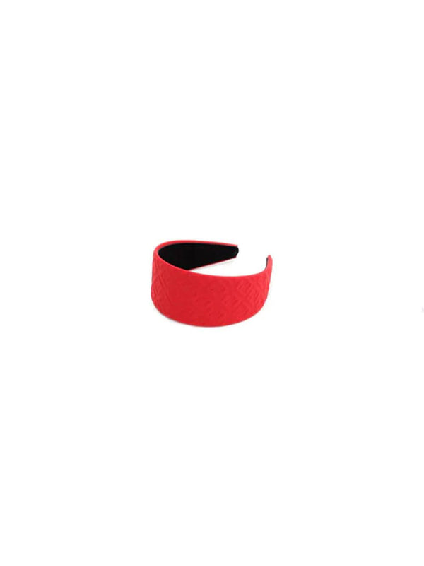 Fendi Kids Cerchietto rosso con monogramma – Accessorio premium elegante