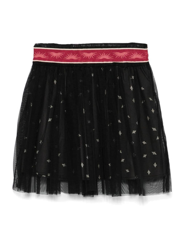 Minigonna per bambina Scotch & Soda nero con design a strati – Accessorio premium elegante