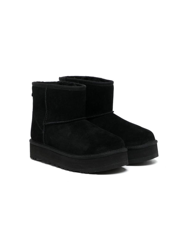 Stivaletti per bambini UGG Kids neri a punta tonda – Accessorio premium elegante