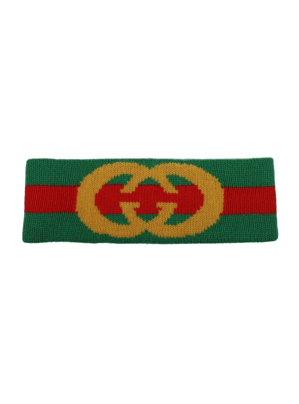 Hairband in light green wool. – Accessorio premium elegante