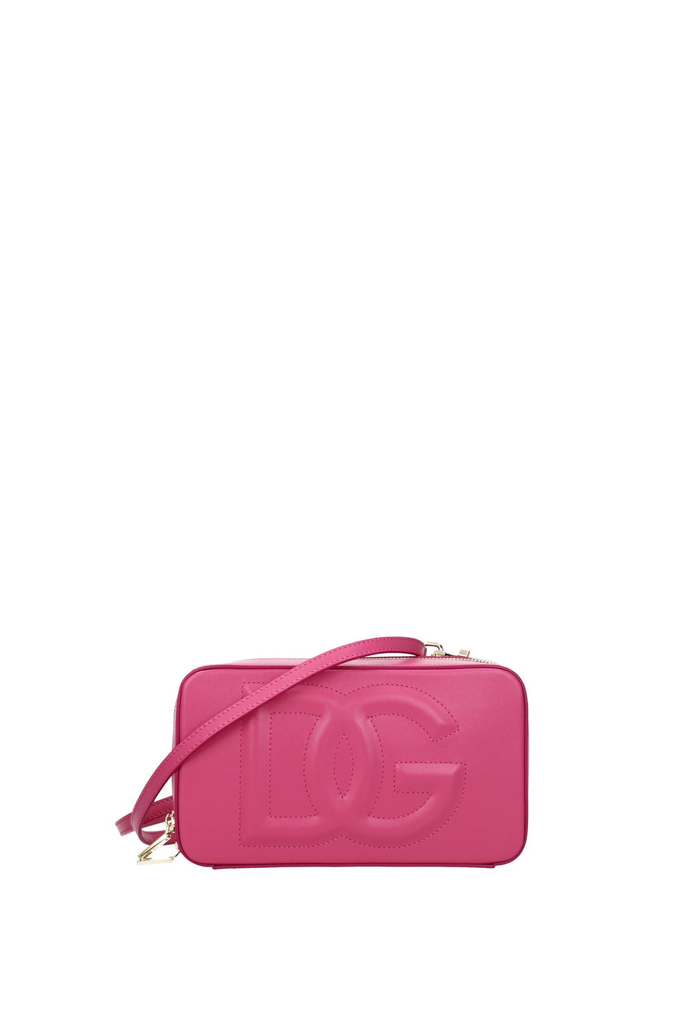 Dolce&Gabbana Borse a Tracolla camera bag Pelle Rosa Glicine – Accessorio premium elegante