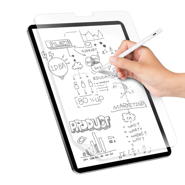 SwitchEasy Paperlike for iPad Pro 12.9-in (2020-2018) Transparent Screen Protector – Accessorio premium elegante