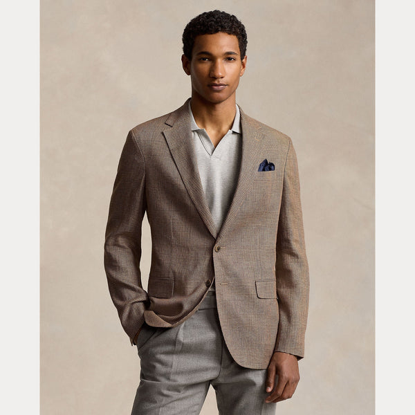 POLO SOFT MODERN GLEN PLAID SUIT JACKET – Accessorio premium elegante