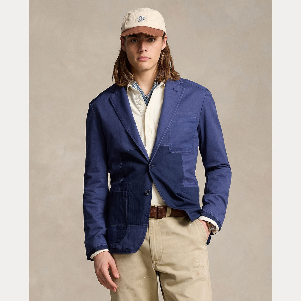 POLO SOFT MODERN PATCHWORK SPORT COAT – Accessorio premium elegante