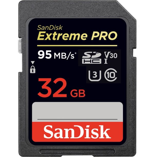 SanDisk Extreme PRO 32GB UHS-I SDXC – Accessorio premium elegante