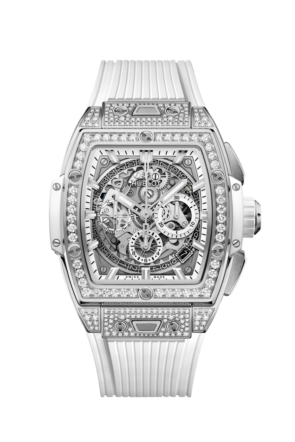 Hublot Spirit of Big Bang Titanium White Pavé 42mm – Accessorio premium elegante