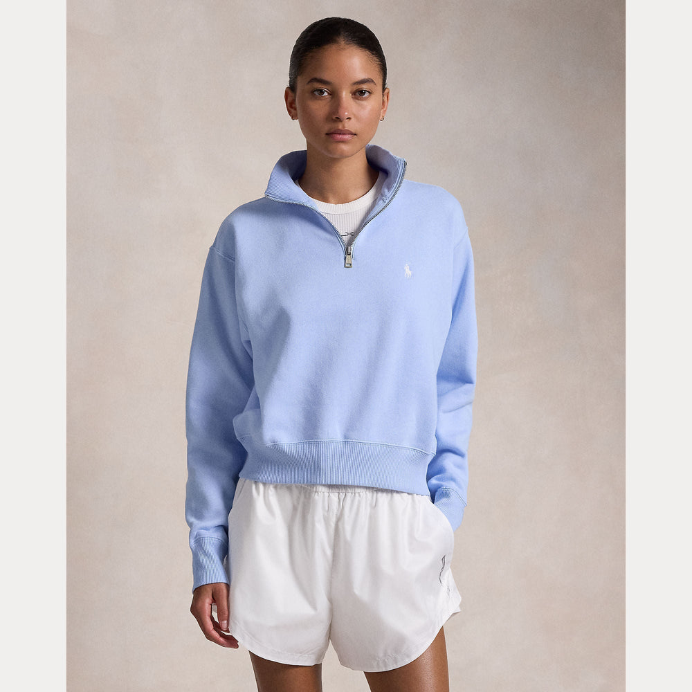 FLEECE QUARTER-ZIP – Accessorio premium elegante
