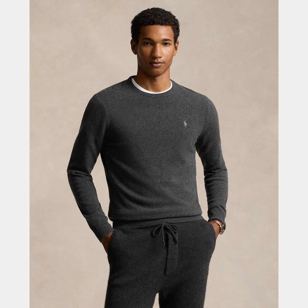 WOOL CREWNECK SWEATER – Accessorio premium elegante