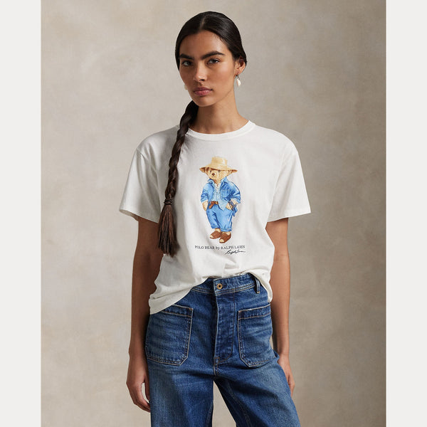 POLO BEAR COTTON JERSEY TEE – Accessorio premium elegante