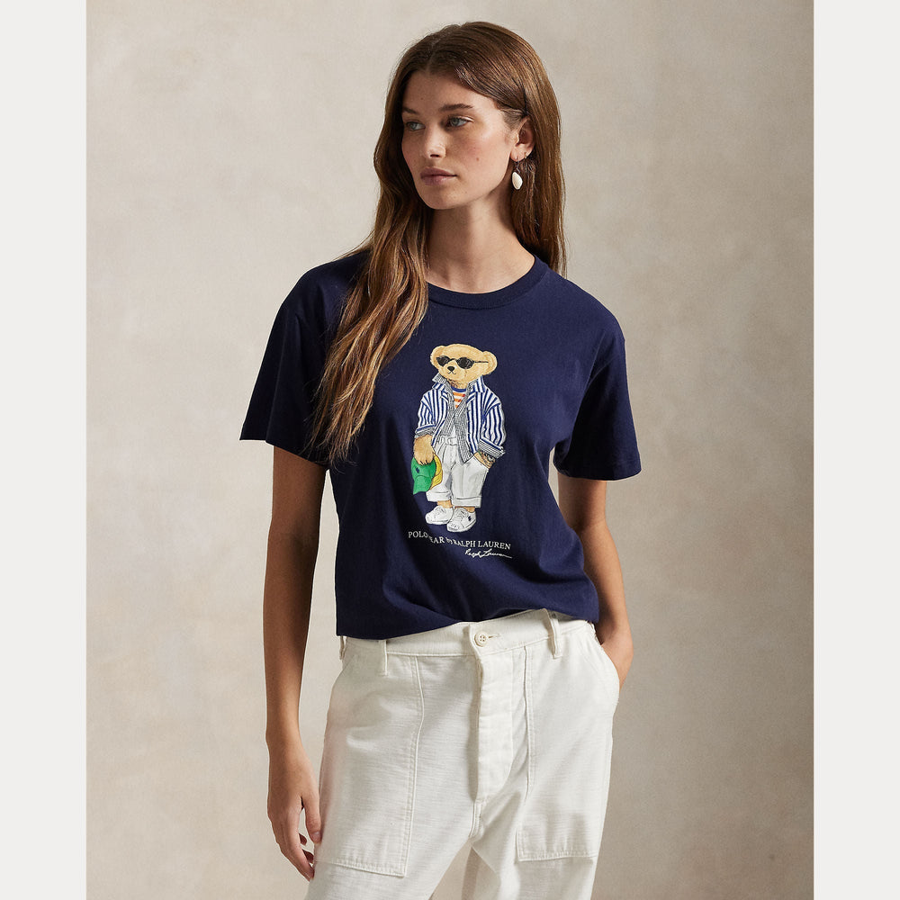 POLO BEAR COTTON JERSEY TEE – Accessorio premium elegante
