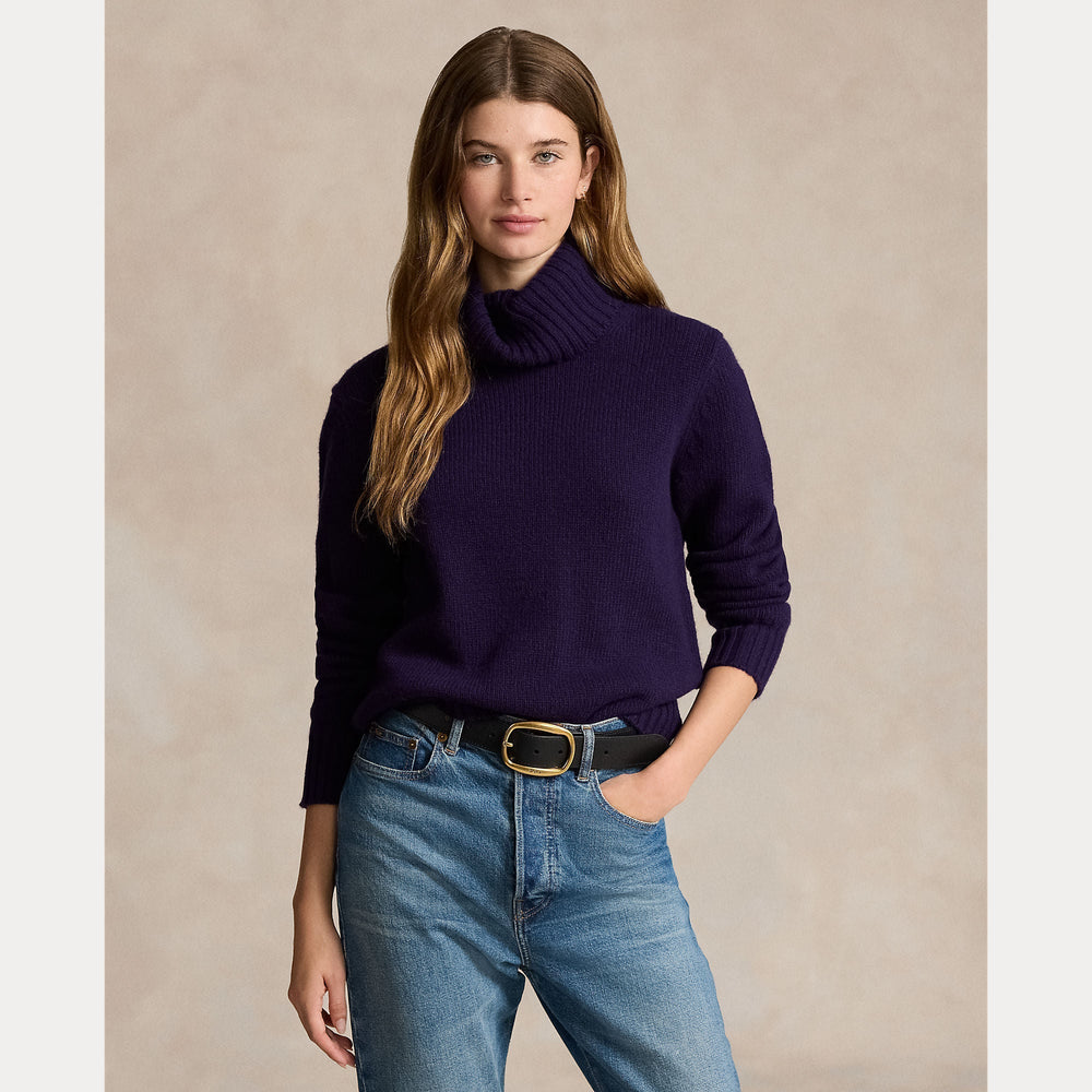 WOOL TURTLENECK SWEATER – Accessorio premium elegante